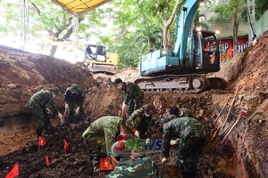 'TP Hồ Chí Minh: Phát hiện thêm 24 hài cốt liệt sĩ tại Công viên Lê Thị Riêng