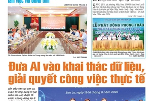 Báo Sơn La, thứ 2 ngày 17/8/2026