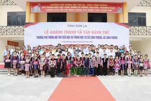 Tổng duyệt Lễ khánh thành Trường phổ thông nội trú Tiểu học và THCS Lóng Phiêng