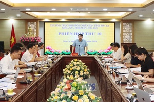 Phiên họp thứ 10 Thường trực HĐND tỉnh Sơn La, nhiệm kỳ 2026-2031