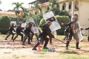 'Bế giảng Khoá huấn luyện Tiểu đoàn Cảnh sát cơ động dự bị chiến đấu thuộc Công an tỉnh năm 2026