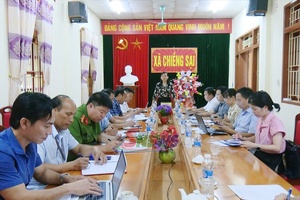 Ban Nội chính Tỉnh ủy làm việc với Ban Thường vụ Đảng ủy xã Chiềng Sại