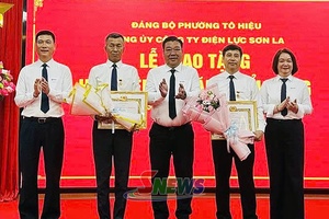 'Đảng ủy Công ty Điện lực Sơn La tổ chức Lễ trao tặng Huy hiệu Đảng đợt 2/9