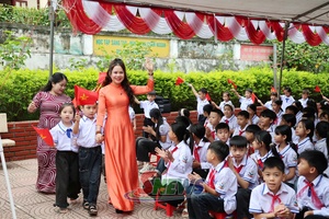 Lễ khai giảng năm học mới tại Trường TH&THCS Bắc Yên