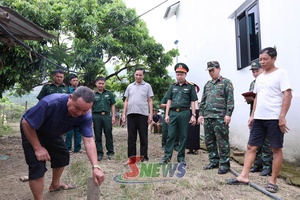 'Khảo sát, xác minh thông tin phần mộ liệt sĩ tại xã Chiềng Khoong