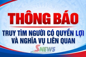 'Truy tìm người có liên quan đến vụ việc lừa đảo, chiếm đoạt tài sản