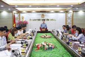 Đẩy nhanh tiến độ tổng rà soát hệ thống văn bản quy phạm pháp luật của tỉnh