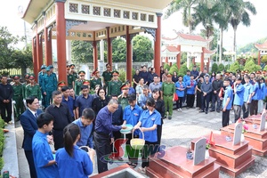 'Chiềng Hặc nỗ lực tìm kiếm, đưa các liệt sĩ về với tên tuổi, quê hương