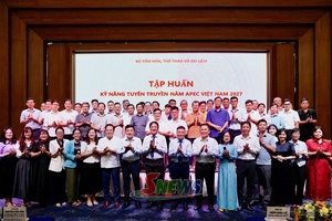 'Tập huấn kỹ năng tuyên truyền năm APEC Việt Nam 2027