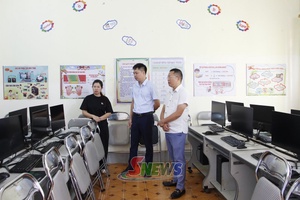 'Chiềng Cơi đầu tư cơ sở vật chất cho giáo dục