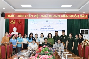 'Ký kết Chương trình "Đồng hành cùng phụ nữ biên cương" giai đoạn 2026-2030