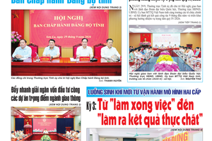 Báo Sơn La, thứ 4 ngày 30/9/2026
