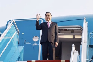 'Chủ tịch Quốc hội Trần Thanh Mẫn lên đường thăm chính thức Trung Quốc