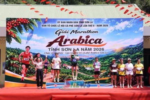 'Sôi nổi Giải chạy Marathon “Arabica” tỉnh Sơn La năm 2026