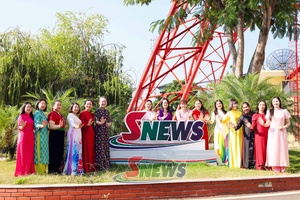 'Phụ nữ Báo và Phát thanh, truyền hình Sơn La hưởng ứng “Tuần lễ Áo dài”