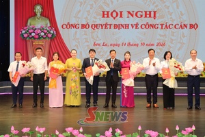 Báo và Phát thanh, truyền hình Sơn La công bố quyết định về công tác cán bộ