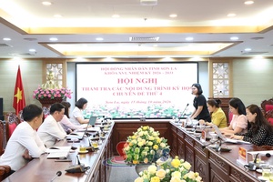 Thẩm tra bổ sung các nội dung trình Kỳ họp chuyên đề thứ 4