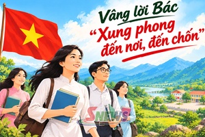 'Vâng lời Bác "Xung phong đến nơi, đến chốn”