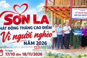 'Sơn La phát động tháng cao điểm "Vì người nghèo" 2026