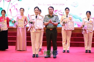 'Hội thi “Phụ nữ Công an Sơn La tự tin tỏa sáng” năm 2026