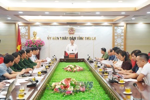 Rà soát công tác chuẩn bị cho Đoàn công tác của đồng chí Bí thư Tỉnh ủy làm việc tại tỉnh Hủa Phăn, nước CHDCND Lào