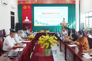 'Hội thảo tư vấn, đóng góp ý kiến vào dự án Luật