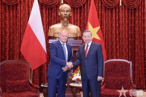 'Tổng Bí thư, Chủ tịch nước Tô Lâm tiếp Thủ tướng Ba Lan