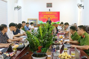 Kiểm tra công tác phòng, chống và kiểm soát ma túy tại hai xã Chiềng Mung và Yên Châu