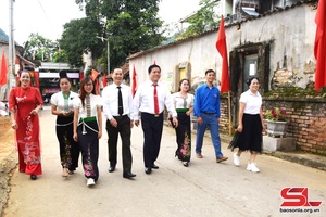 Tong Lanh commune’s Village 2 – first model new-style rural area in Thuan Chau district