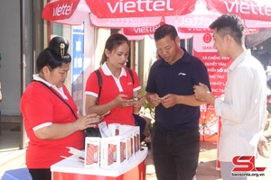 Son La city: 51% of citizens use Viettel Money, VNPT Money e-wallets