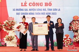 Lễ tống páo xã Mường Sai cựt đảy xã bản na máư