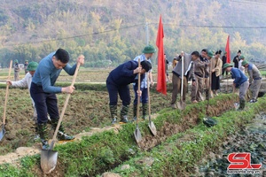 'Thuan Chau launches irrigation work in 2024’s dry season