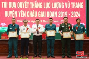 'Yen Chau holds “Determined to win” emulation congress of armed forces