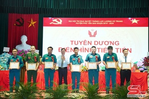 Phu Yen district organises “determined to win” emulation congress of armed forces