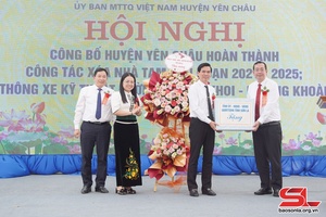 'Yên Châu hoàn thành xóa nhà tạm và thông xe kỹ thuật tuyến đường Chiềng Khoi - Phiêng Khoài