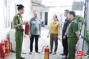 Đảm bảo an toàn PCCC tại nhà trọ, nhà ở cho thuê