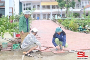 Mường La hoàn thiện cơ sở vật chất cho năm học mới