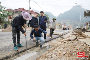 'Mộc Châu đảm bảo chất lượng, tiến độ các công trình xây dựng