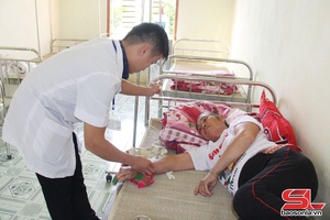 Ghi ở Trạm Y tế xã Mường Tè