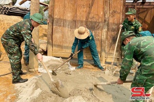 'Bộ đội Cụ Hồ giúp người nghèo an cư, lạc nghiệp