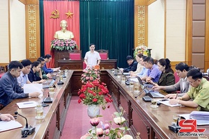 'Đảng bộ huyện Quỳnh Nhai chú trọng kiểm tra, giám sát