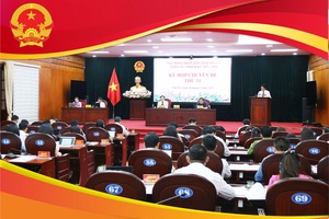 'Điều chỉnh, bổ sung diện tích, loại đất, thời gian thực hiện của các dự án đã được HĐND tỉnh thông qua danh mục dự án Nhà nước thu hồi đất