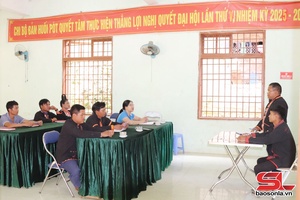 'Đảng bộ xã Mường Và lựa chọn đúng, trúng nội dung đột phá