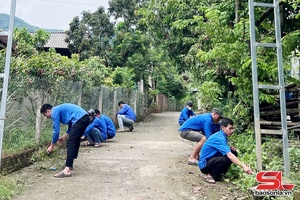 Tuổi trẻ Mường Hung nhiều công trình, phần việc thiết thực