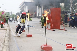 'Vai trò nòng cốt trong phòng cháy, chữa cháy và cứu nạn, cứu hộ