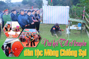Vui hội Tết cổ truyền dân tộc Mông Chiềng Sại