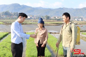 'Mường Chanh gieo cấy lúa xuân