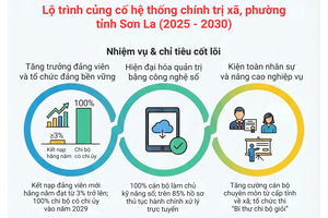 'infor: Lộ trình củng cố hệ thống chính trị xã, phường tỉnh Sơn La (2025 - 2030)