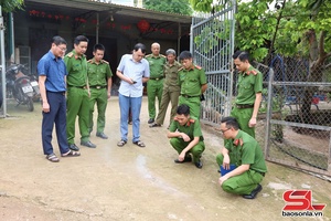 'Kiểm tra, xác minh hiện tượng tự cháy tại bản Ngùa, xã Yên Châu