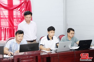 Nậm Ty thực hiện chuyển đổi số trong công tác Đảng
